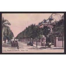 ROSARIO BULEVAR OROÑO ANTIGUA TARJETA POSTAL